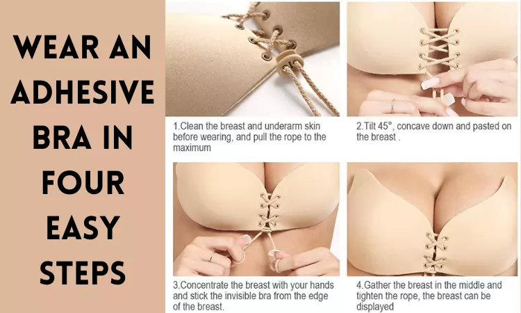 Steps of How to Make Adhesive Bra Sticky Again
