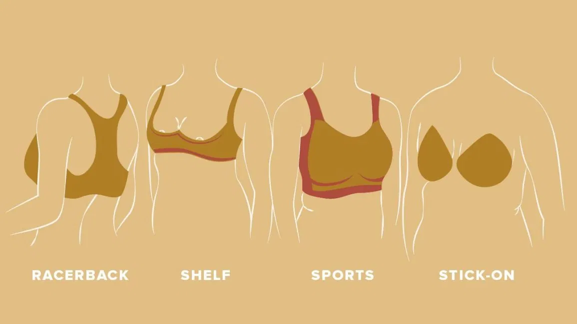 What is a Shelf Bra and types of shelf bra