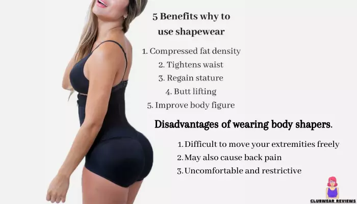 Benefits of Wearing a Body Shaper and disadvantages