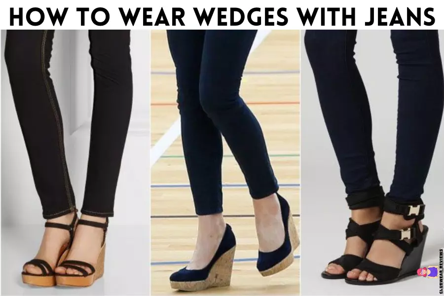 How to Wear Wedges with Jeans
