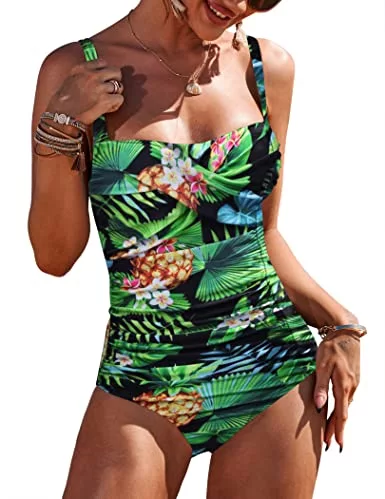  Ekouaer Womens One Piece Swimsuit