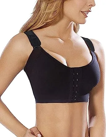 Burvogue Women Post-Surgery Front Closure Bra